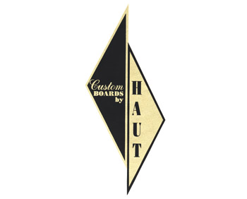 Haut Diamond Logo Mylar Sticker - 