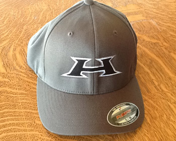 Haut Gray Flex-Bill logo hat - 